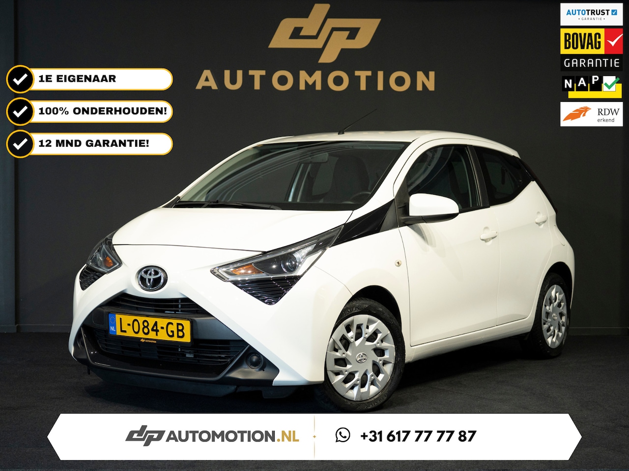 Toyota Aygo - 1.0 VVT-i x-play Automaat/Cam/Carplay/1eEig/Airco - AutoWereld.nl