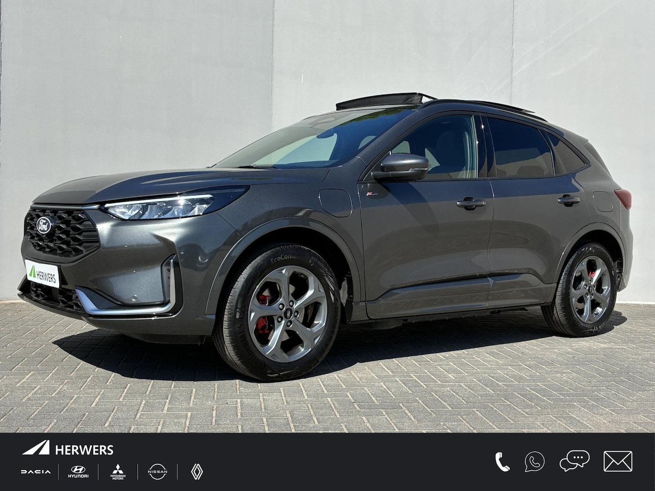 Ford Kuga - 2.5 PHEV ST-Line X / Fabrieksgarantie t/m 02-2029 / WINTER-PACK / Trekgewicht 2.100 KG / E - AutoWereld.nl