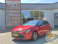 Toyota Corolla - 1.8 HYBRID STYLE BI-TONE STOELVERW TREKHAAK KEYLESS 17'' LM-VELGEN APPLE/ANDROID CLIMA AD