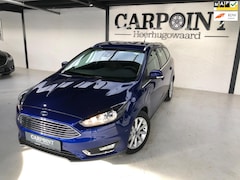 Ford Focus Wagon - 1.5 Titanium 150PK 2016 Automaat Camera Navi Dode hoek Lane Assist Cruise Clima Dealer OH