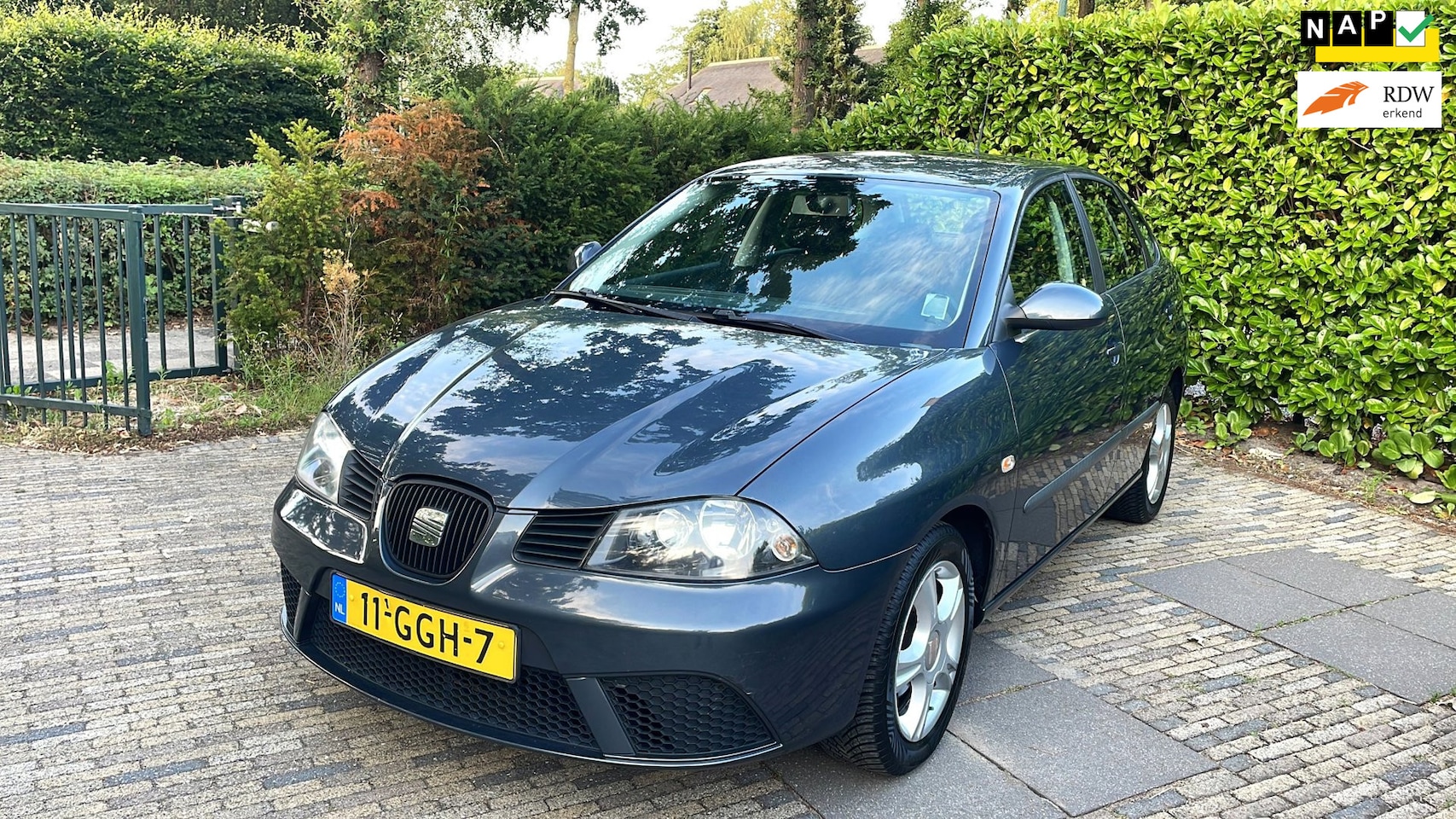 SEAT Ibiza - 1.4-16V Trendstyl 5DR-Airco-Cruise-Velgen-New APK - AutoWereld.nl