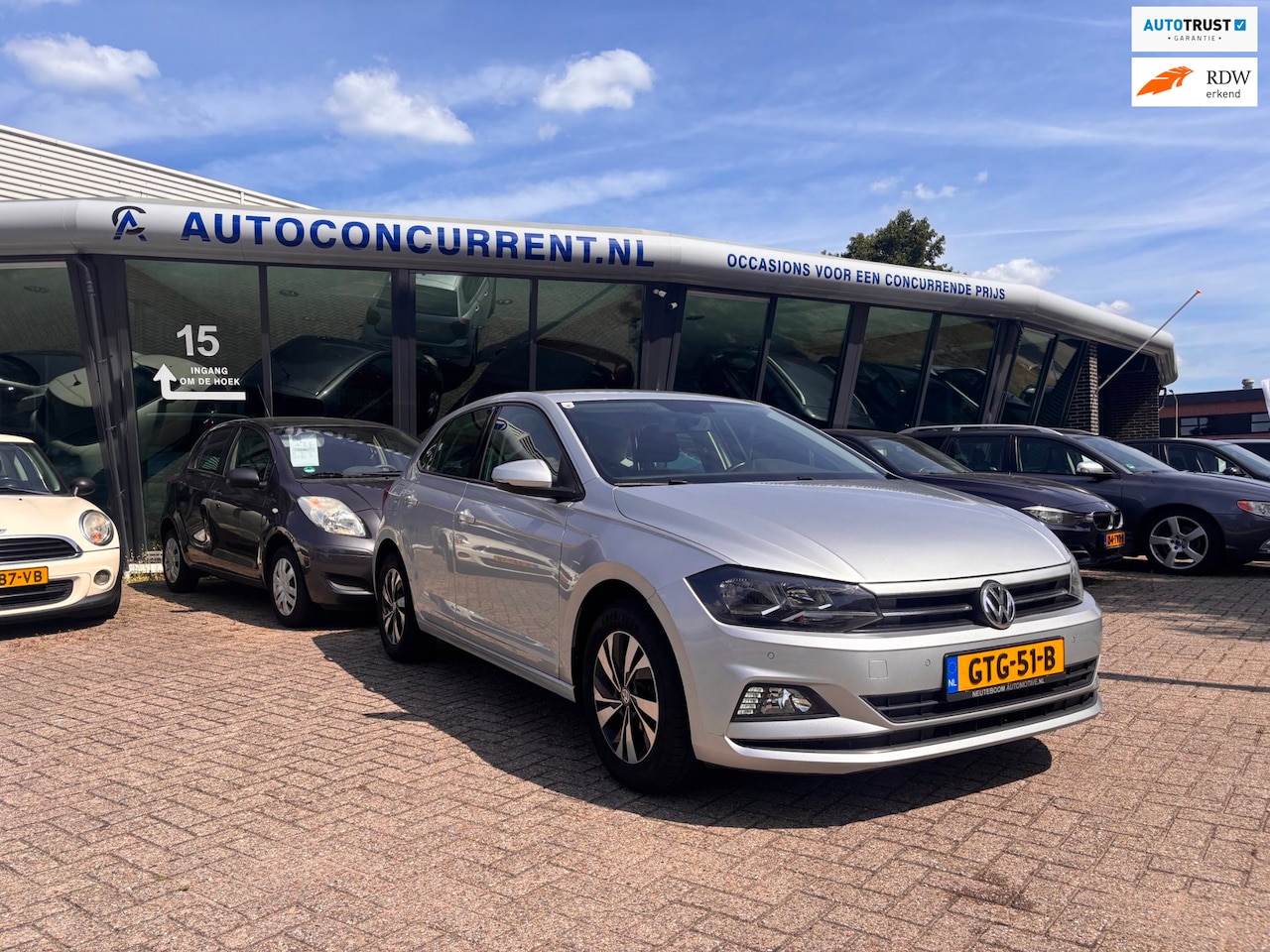Volkswagen Polo - 1.0 MPI Trendline 1.0 MPI Trendline, Nwe. Model, Carplay, Stoelverw, Nwe APK, Inruil mogelijk. - AutoWereld.nl