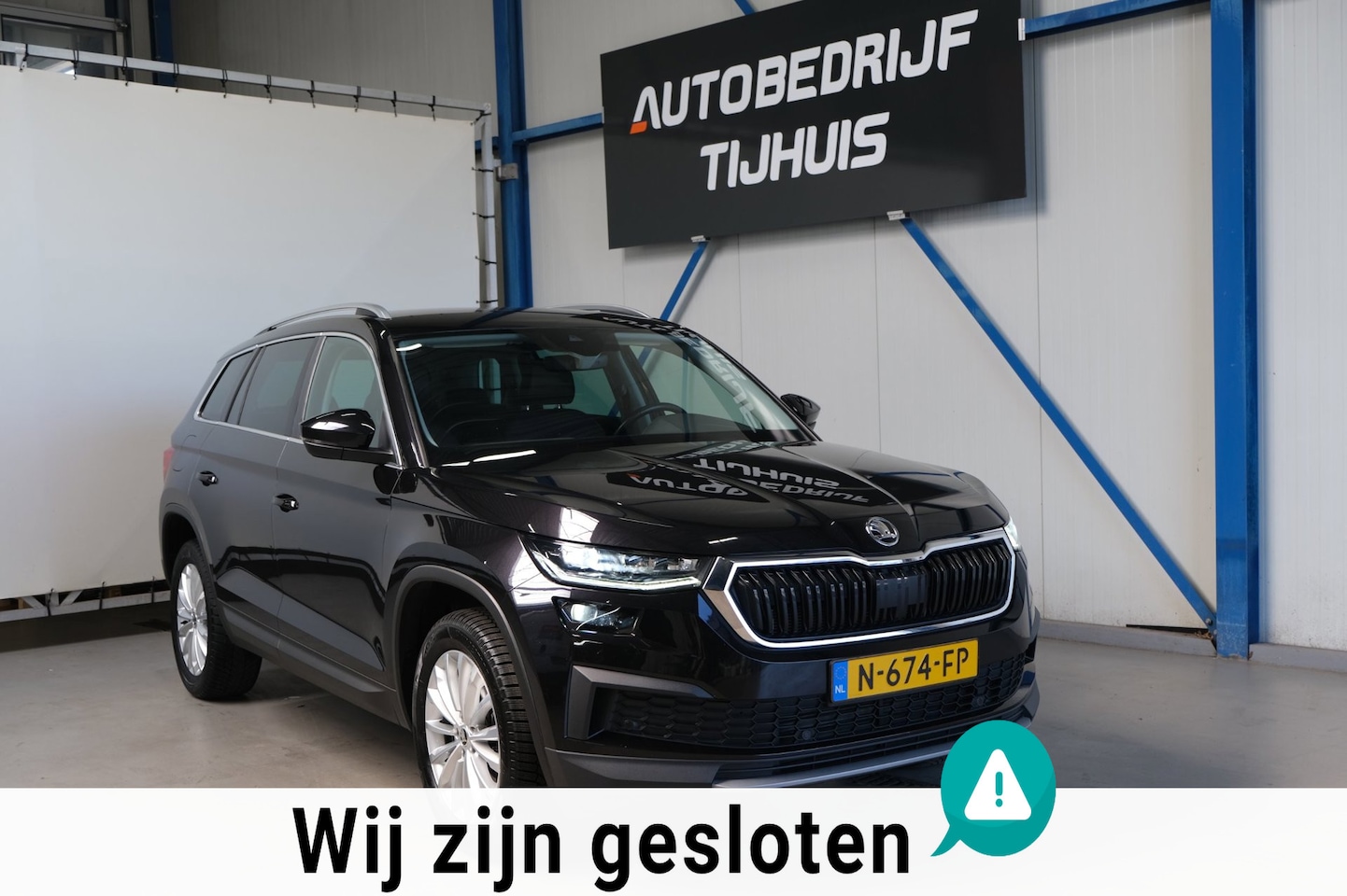 Skoda Kodiaq - 1.5 TSI Business Edition 7p. - N.A.P. Airco, Cruise, Carplay, PDC, Navi, Camera, Trekhaak. - AutoWereld.nl
