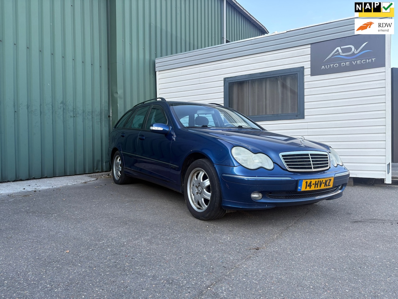 Mercedes-Benz C-klasse Combi - 200 K. Elegance INRUILKOOPJE - EXPORT OF HANDEL - AutoWereld.nl