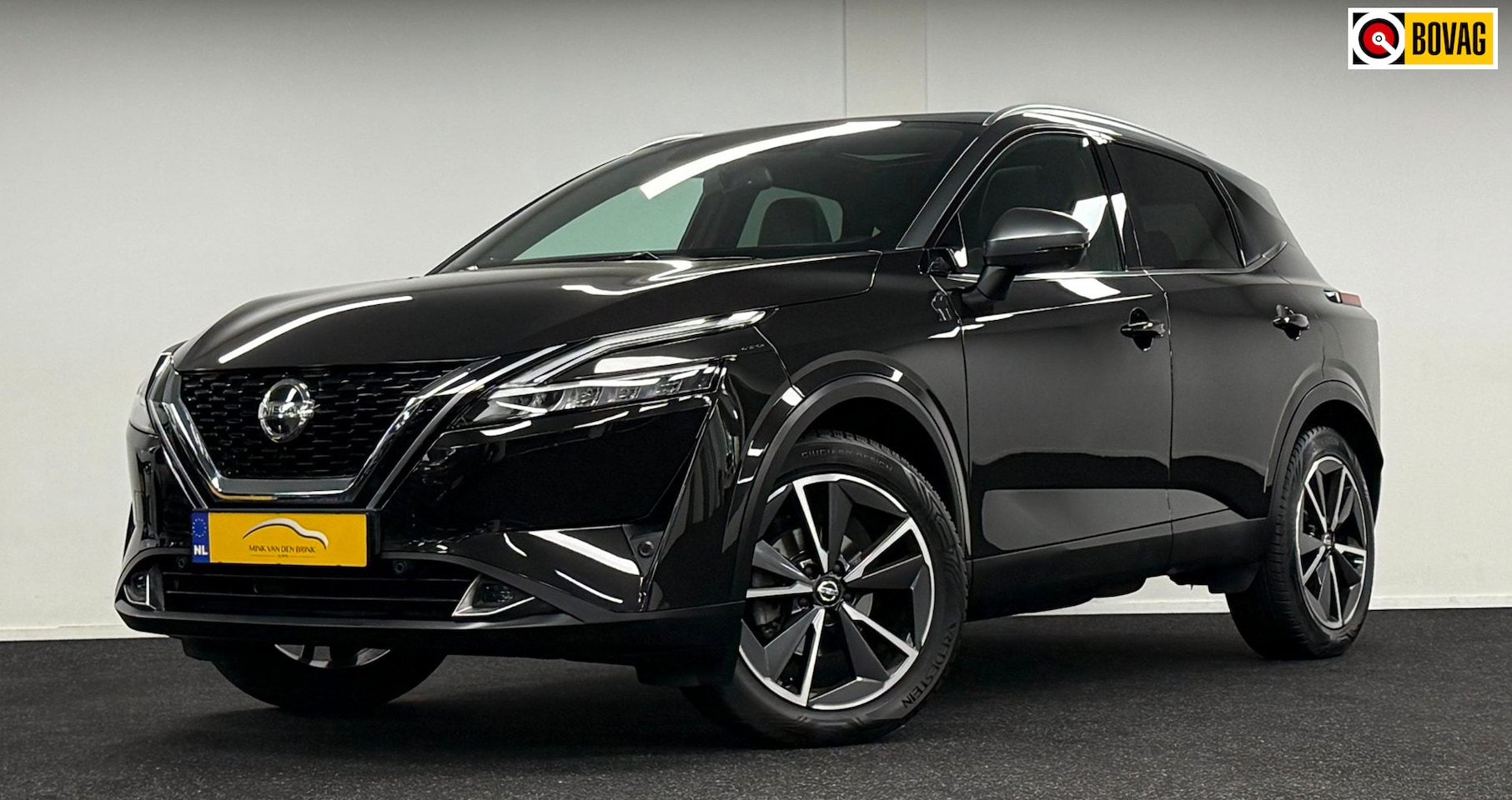 Nissan Qashqai - 1.3 MHEV Tekna *Panodak*Leder*360Camera*19''*Navi*Carplay* - AutoWereld.nl