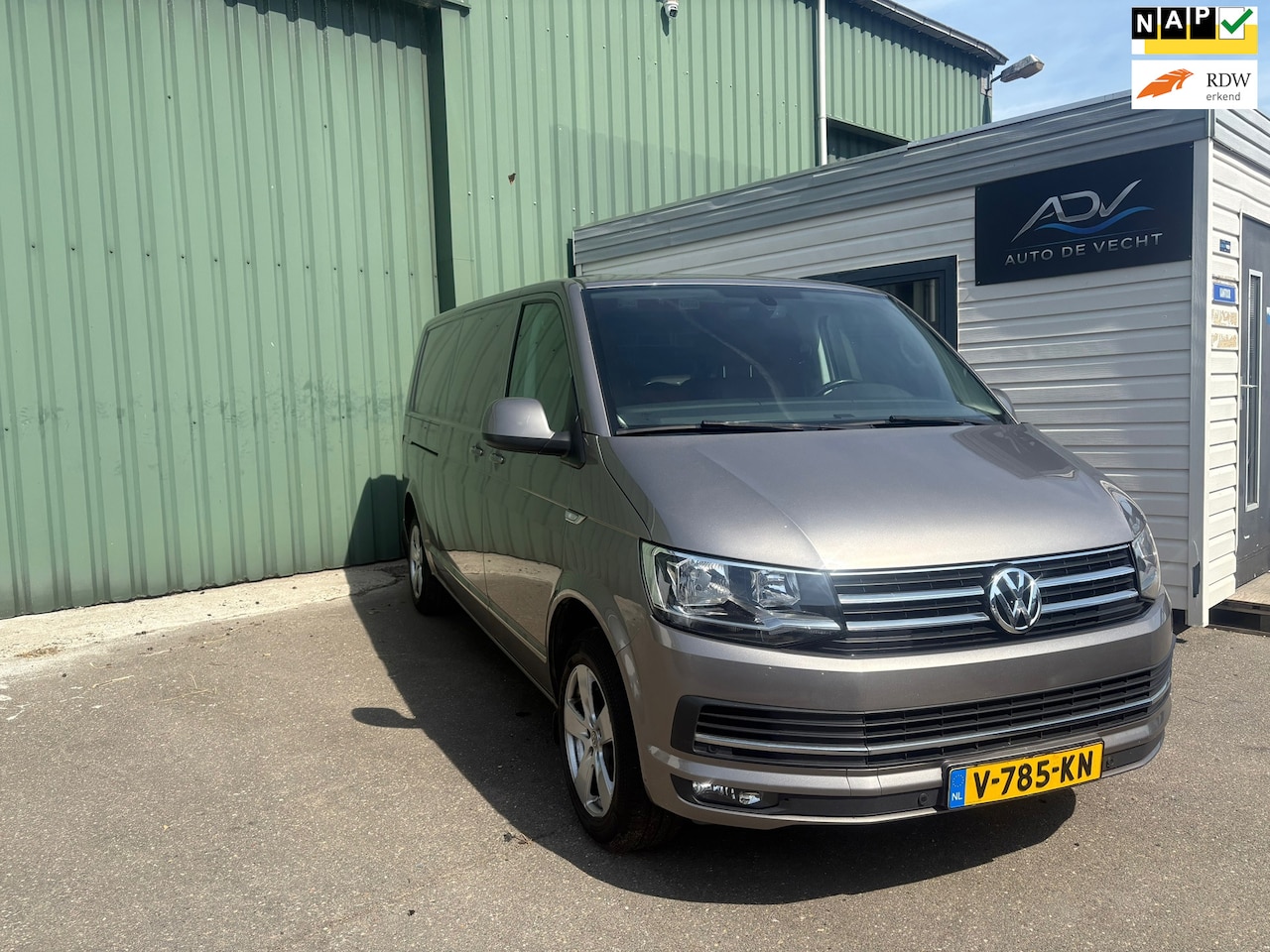 Volkswagen Transporter - 2.0 TDI L2H1 DC Highline MARGE !!!!! - AUTOMAAT - INGERICHT - - AutoWereld.nl