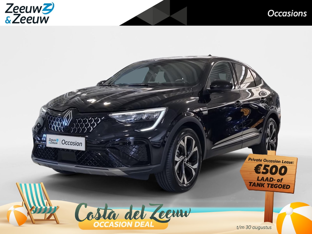 Renault Arkana - 1.6 E-Tech full hybrid 145 techno | Automaat | Camera | Cruise & Climate Control | Apple C - AutoWereld.nl