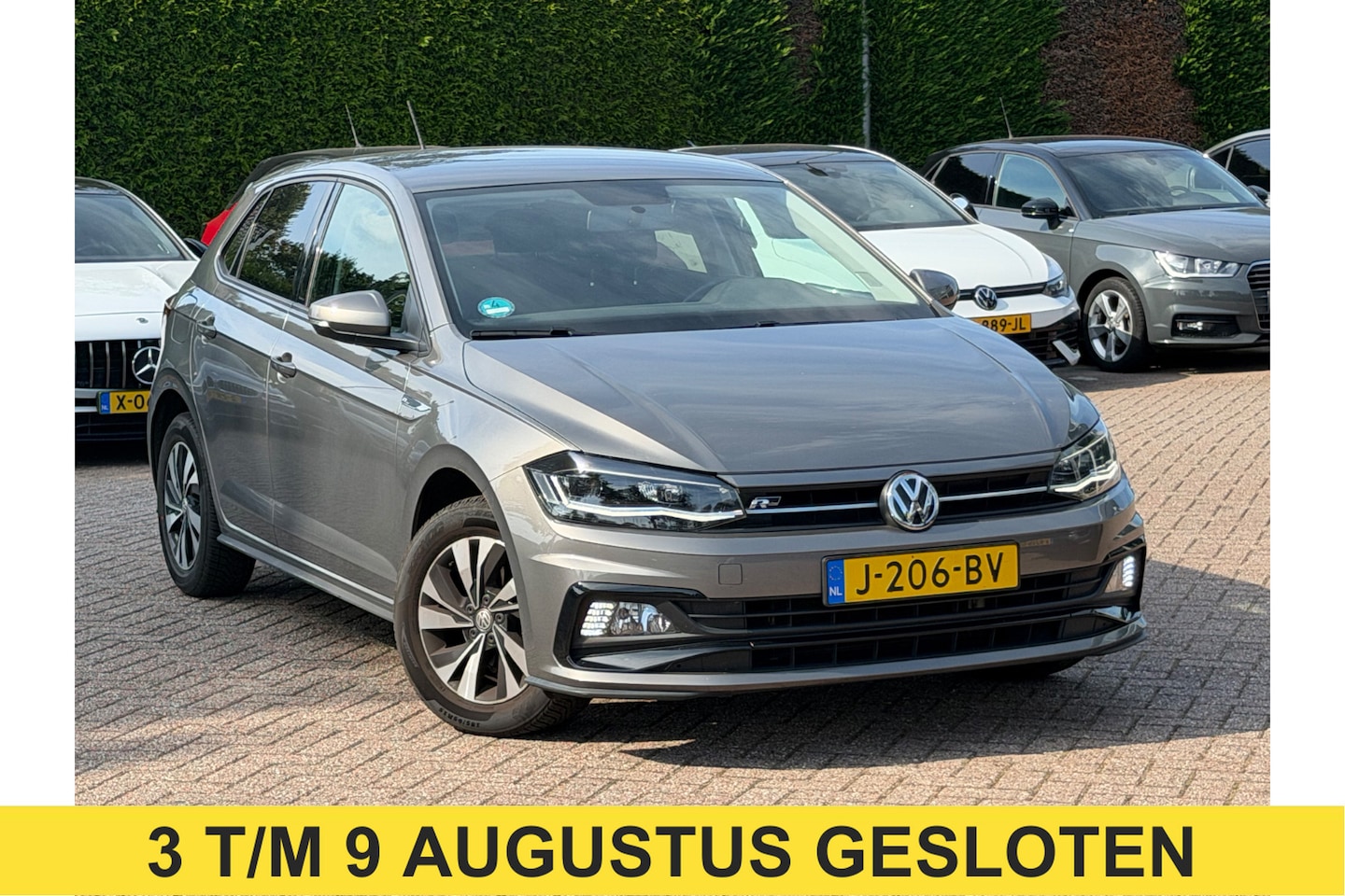 Volkswagen Polo - 1.0 TSI Comfortline R-line / Camera / Navigatie / Parkeerhulp V+A / LED / 16'' / Apple Car - AutoWereld.nl