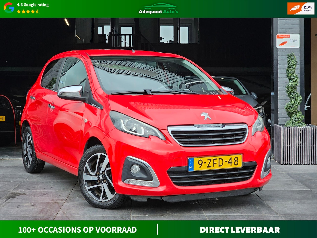 Peugeot 108 - 1.0 e-VTi Première|Camera|Keyless|Bluetooth|NAP - AutoWereld.nl