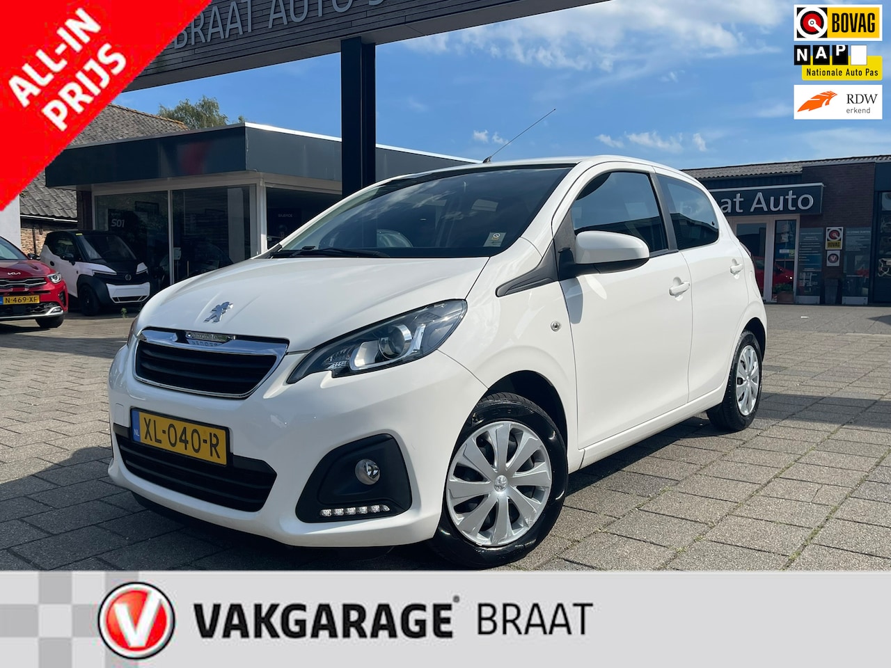 Peugeot 108 - 1.0 e-VTi l AIRCO l BLUETOOTH l ALL-IN PRIJS! - AutoWereld.nl