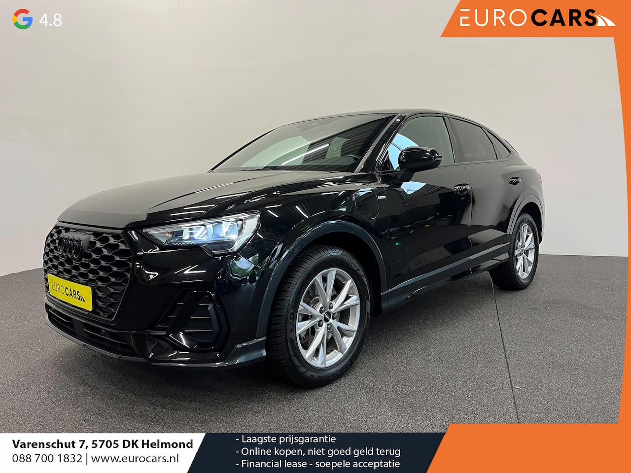 Audi Q3 Sportback - 45 TFSI e S Edition PHEV Navigatie Apple Carplay Android Auto Camera Parkeerhulp Cruise Co - AutoWereld.nl