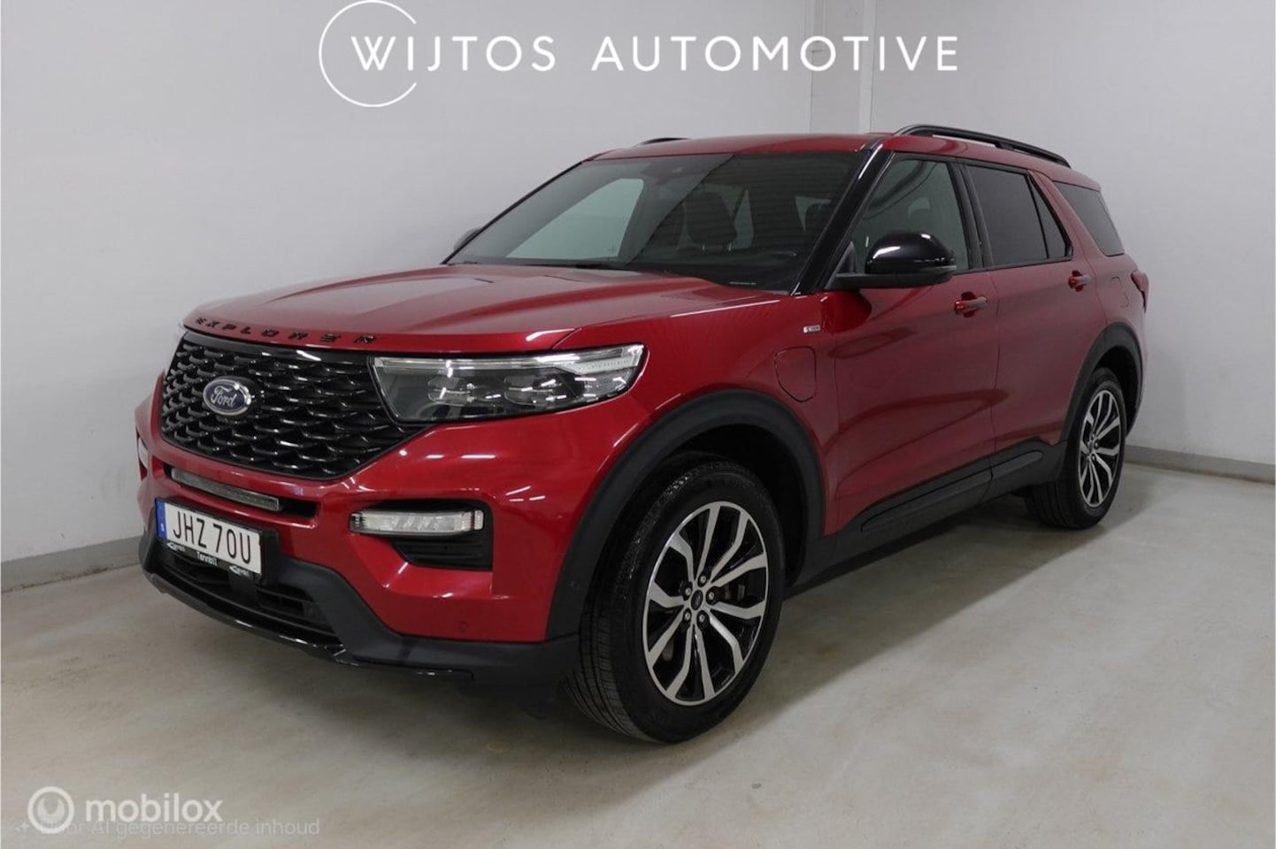 Ford Explorer - 3.0 V6 EcoBoost PHEV ST-Line 3.0 V6 EcoBoost PHEV ST-Line, trekhaak, pano - AutoWereld.nl
