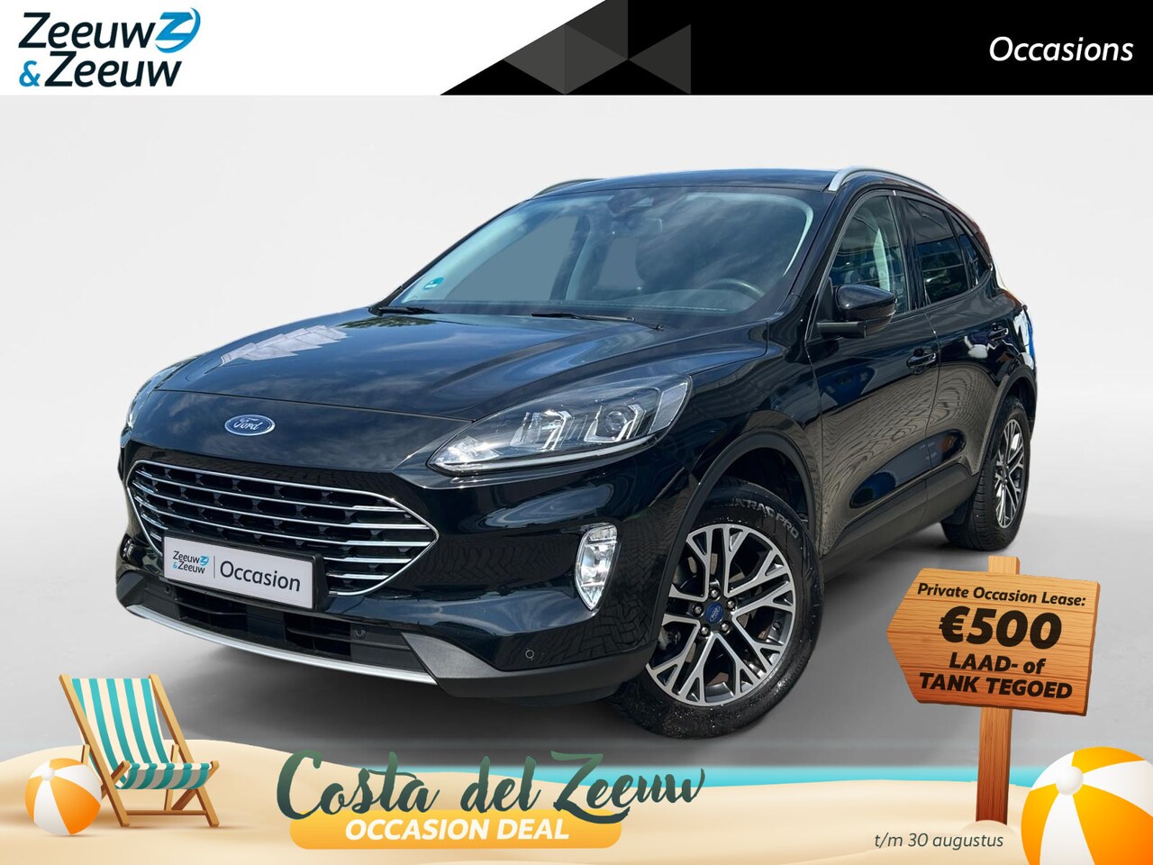 Ford Kuga - 1.5 EcoBoost Titanium |trekhaak elektrisch uitklapbaar| 1800 KG TREKGEWICHT| WINTERPACK| 1 - AutoWereld.nl
