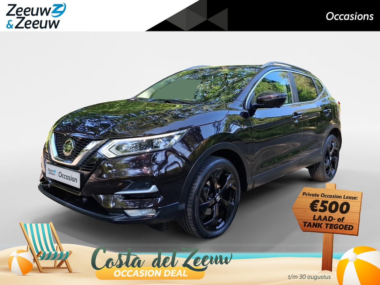 Nissan Qashqai - 1.3 DIG-T Premium Edition | DEALLER ONDERHOUDEN | CAMERA | NAVI | PANO-DAK | CRUISE | CLIM - AutoWereld.nl