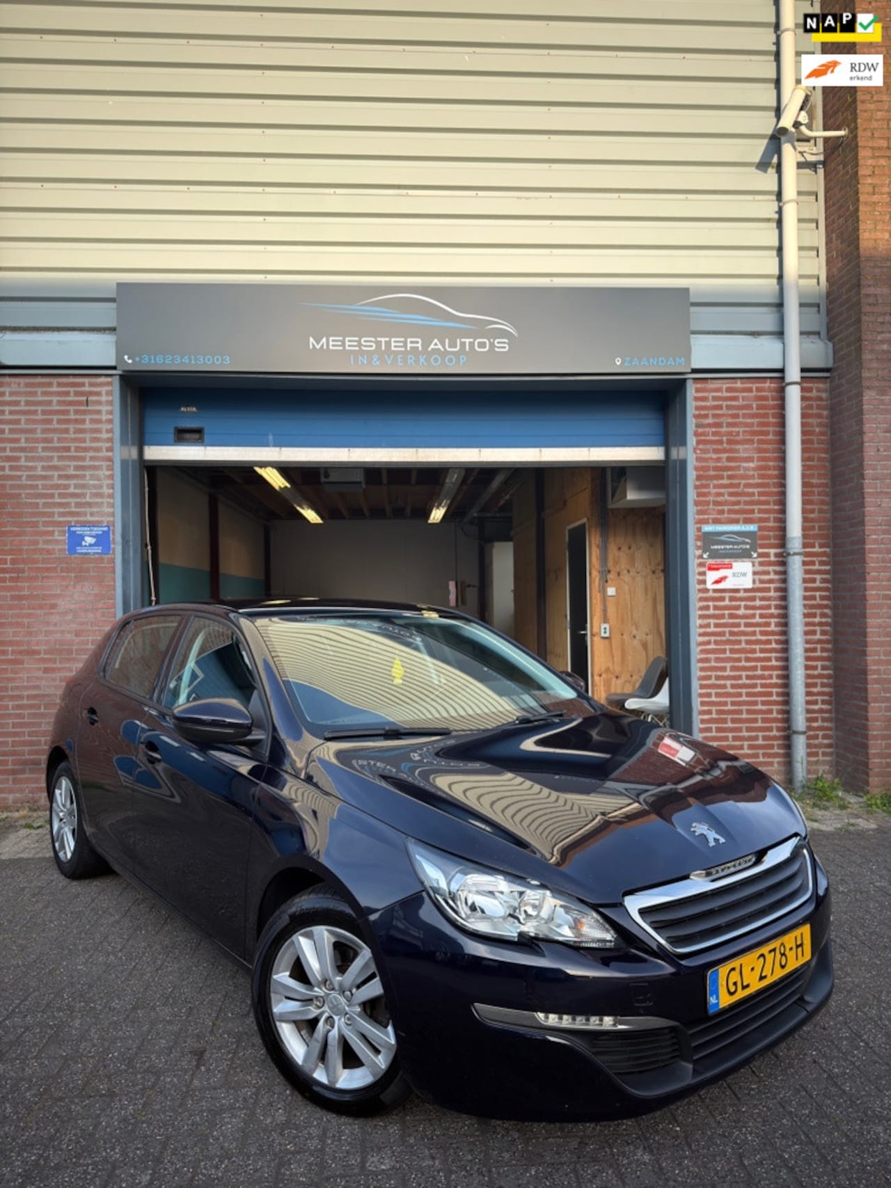 Peugeot 308 - 1.2 PureTech Active AIRCO/PARKEERSENSOR/DEALER ONDERHOUDEN - AutoWereld.nl