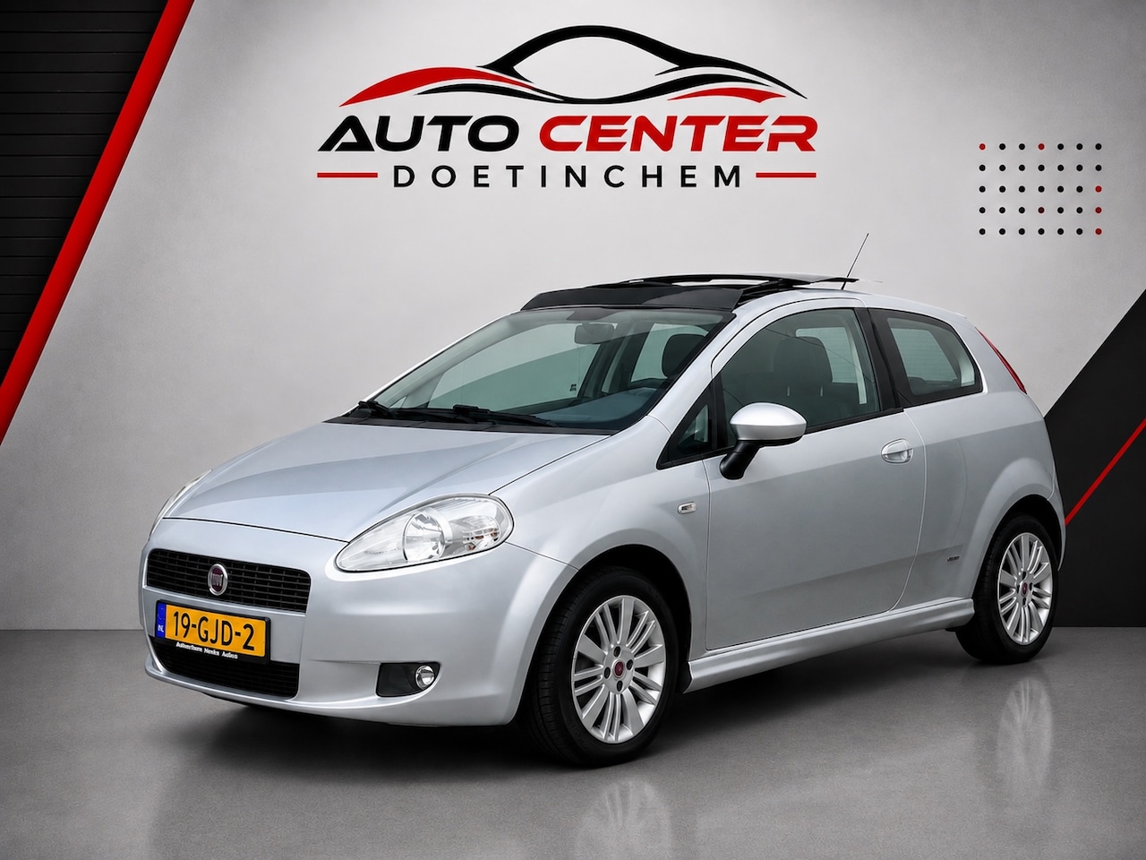 Fiat Grande Punto - 1.4 Dynamic Panoramadak Airco Apk - AutoWereld.nl