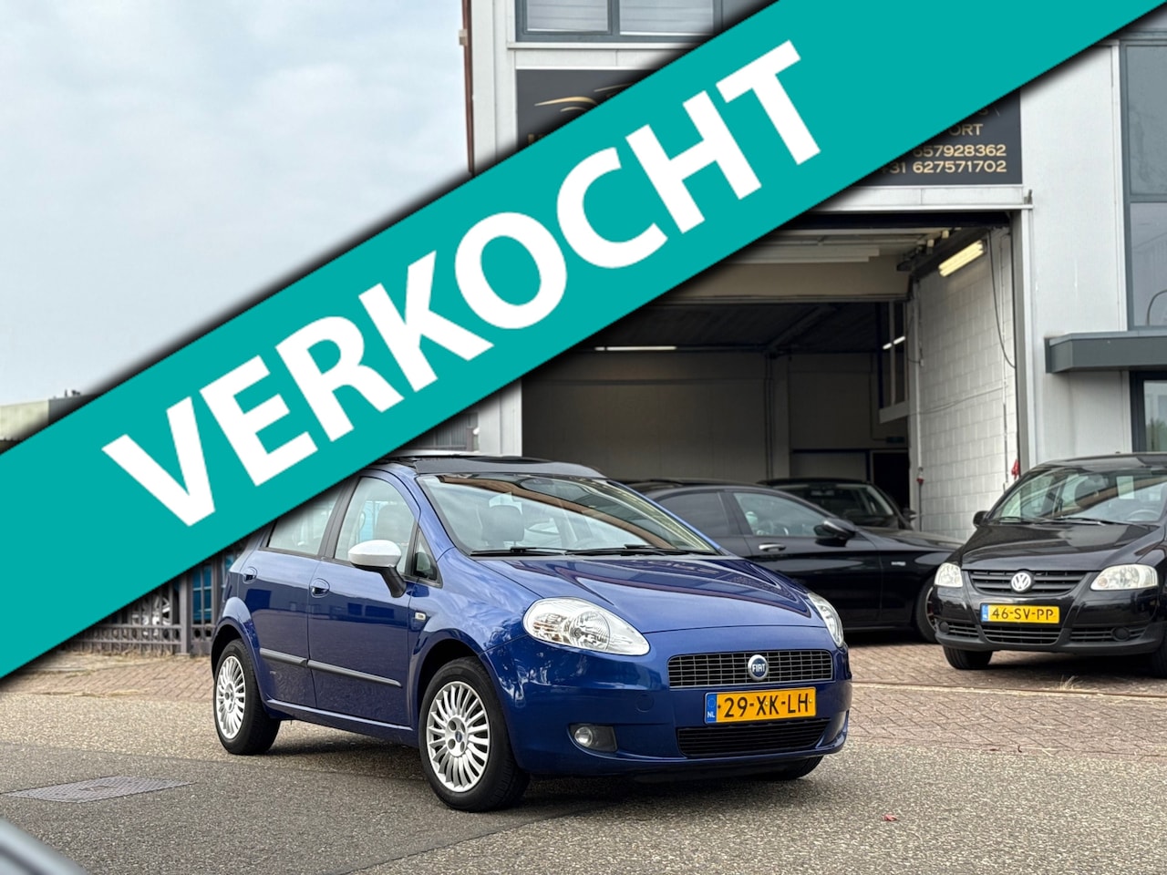 Fiat Grande Punto - 1.4 Dynamic pano automaat vol optie sport - AutoWereld.nl