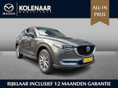 Mazda CX-5 - Luxury 2.0 automaat Sky-G 165pk | Dealeronderhouden | Afn. Trekhaak | Navi | HUD | Leder |
