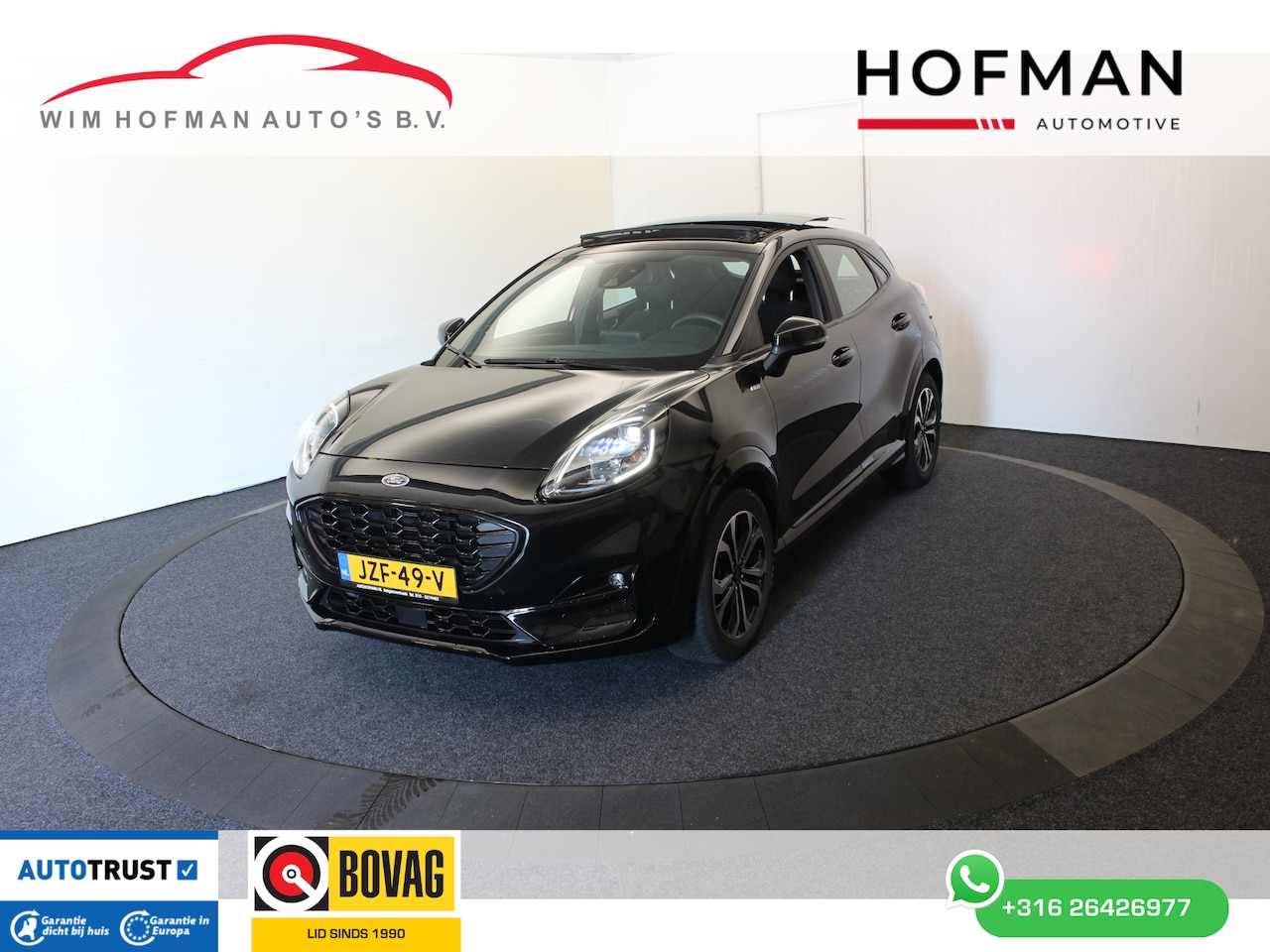 Ford Puma - 1.0 EcoBoost Hybrid ST-Line Camera Panodak Cruise Virtual Automaat - AutoWereld.nl