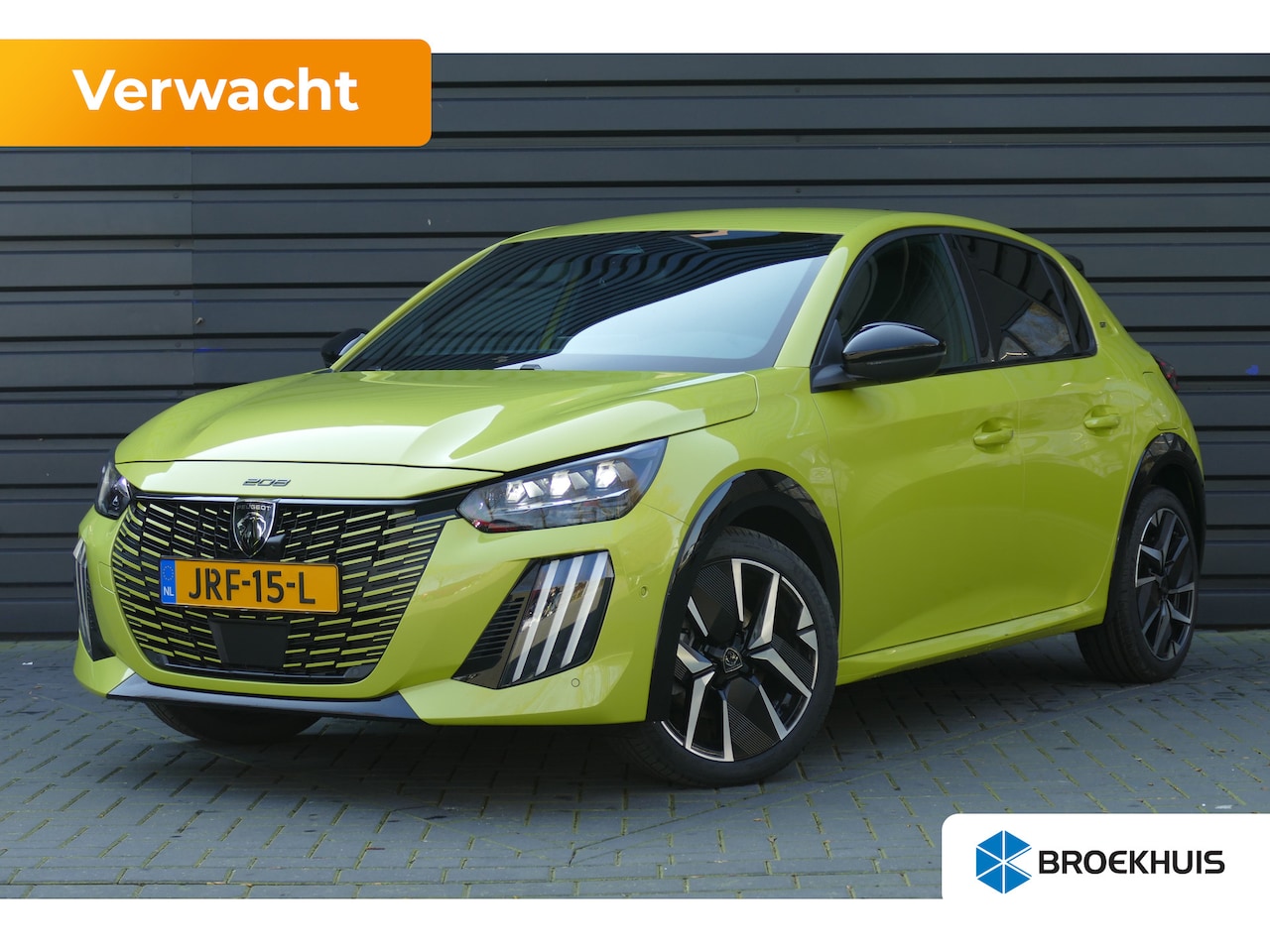 Peugeot 208 - GT | Armsteunen op de voorportieren bekleed met kunstleder met groen sierstiksel (GT-Line) - AutoWereld.nl