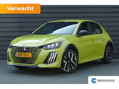 Peugeot 208 - GT | Armsteunen op de voorportieren bekleed met kunstleder met groen sierstiksel (GT-Line)