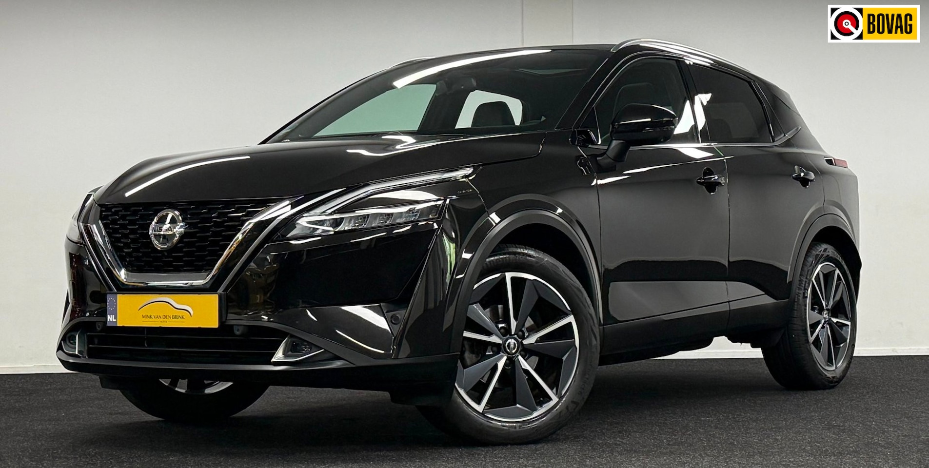 Nissan Qashqai - 1.3 MHEV Xtronic Tekna Plus*Pano*Bose*Adaptive*19"*Leder*Camera*Carplay - AutoWereld.nl