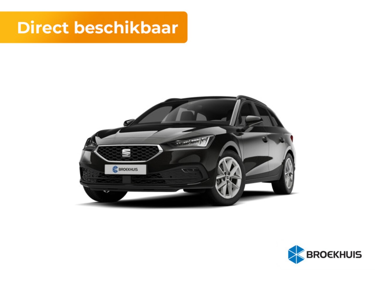 SEAT Leon Sportstourer - Style Business Intense | Achteruitrijcamera | Automatisch dimmende binnenspiegel | Donker - AutoWereld.nl