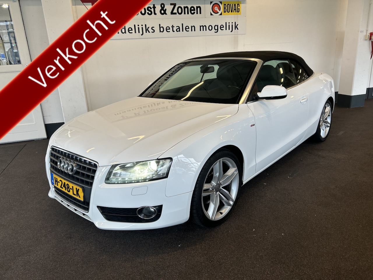 Audi A5 Cabriolet - 1.8 TFSI Pro S-Line | Automaat | Lederen bekleding | Cruise control | Climate control | Le - AutoWereld.nl