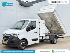 Renault Master - 2.3 DCI 130PK Kipper Dubbellucht Kist 3, 5t Trekhaak Airco Cruise Control Tipper Benne