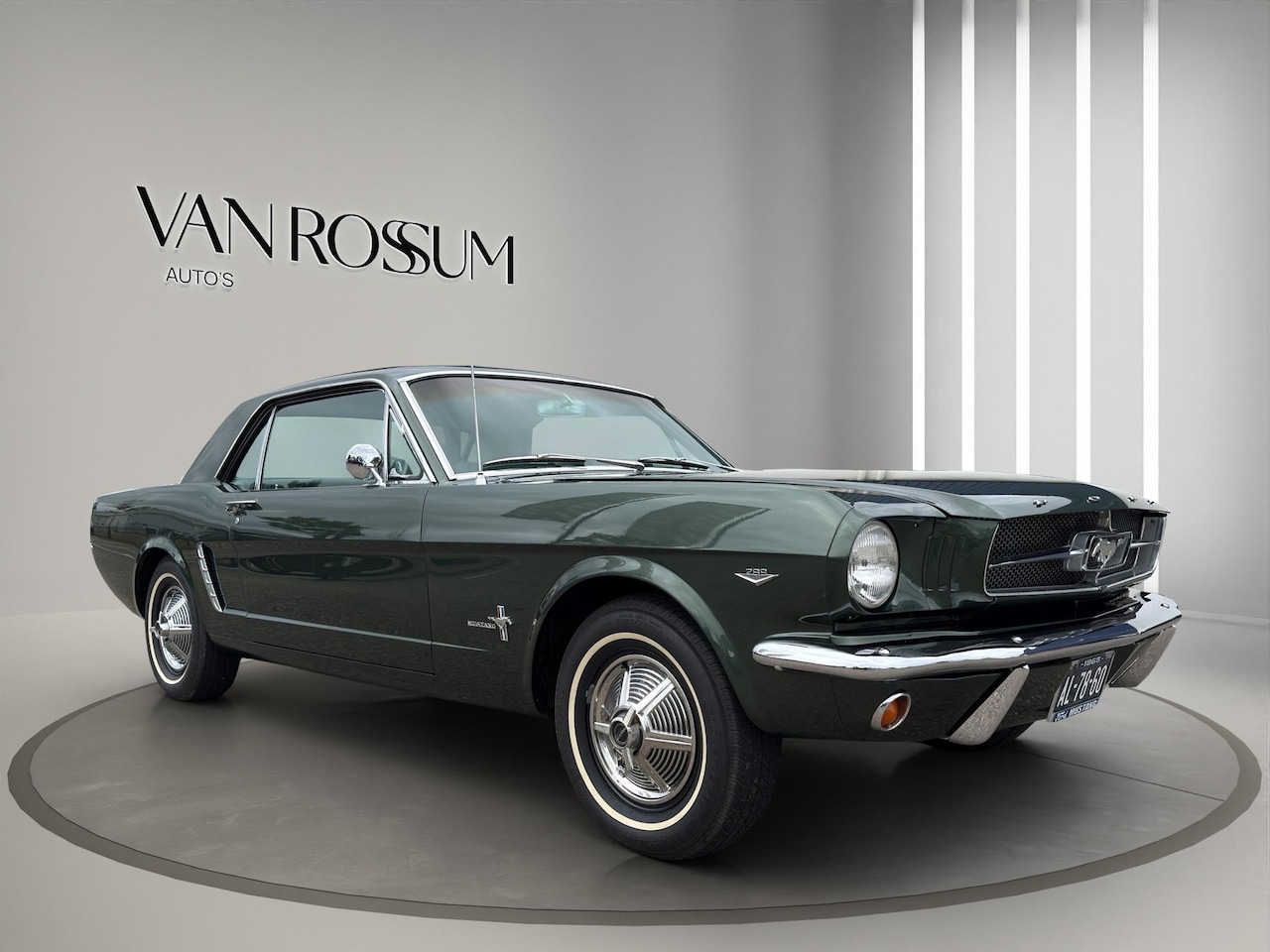 Ford Mustang - 4.7 V8 C-code Hardtop Coupé | 289Ci |  Automaat | Stuurbekr. | Leder | Orgineel  | Nette s - AutoWereld.nl