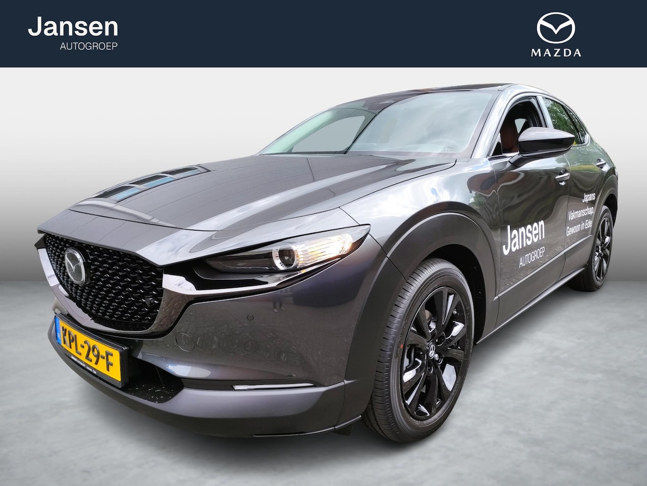 Mazda CX-30 - 2.0 e-SkyActiv-X M Hybrid Homura , Automaat, 18 Inch LMV, Apple Carplay, Climate, Camera, - AutoWereld.nl