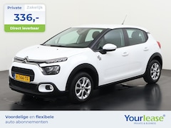 Citroën C3 - 1.2 PureTech You | All-in 336, - Private Lease | Direct uit voorraad