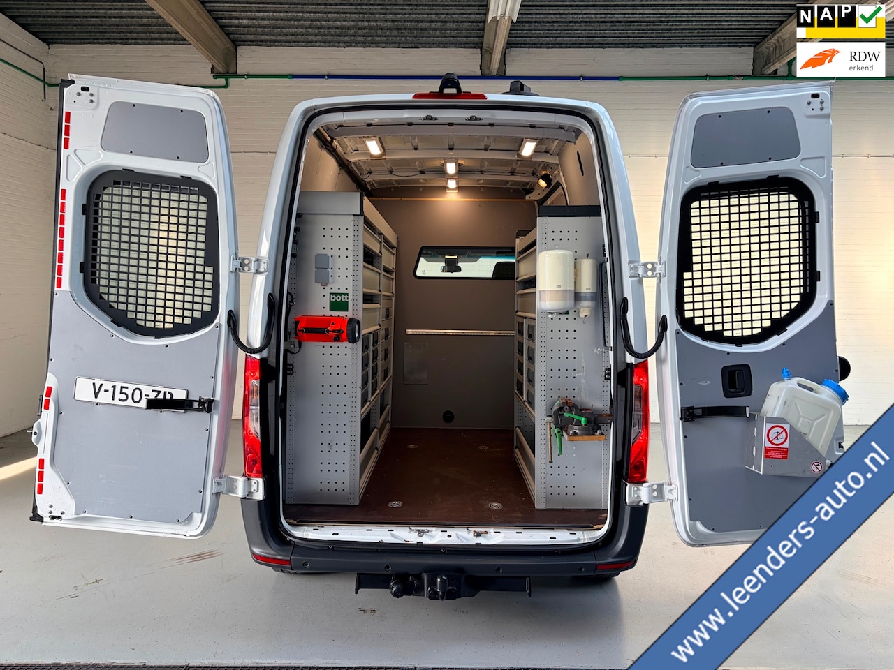 Mercedes-Benz Sprinter - Automaat Servicewagen 314 2.2 CDI 140PK L1H2 euro6 BOTT, Victron V230, Standkachel Trekhaa - AutoWereld.nl
