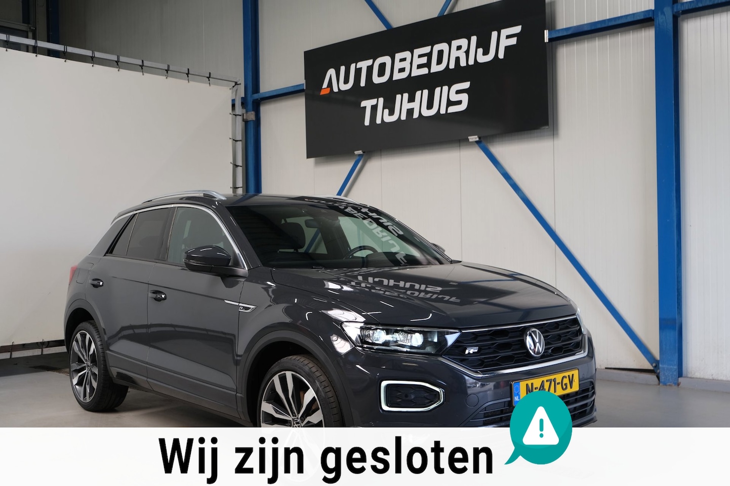 Volkswagen T-Roc - 1.5 TSI Sport Business R-Line Automaat - N.A.P. Airco, Cruise, Virtual Display, Carplay. - AutoWereld.nl
