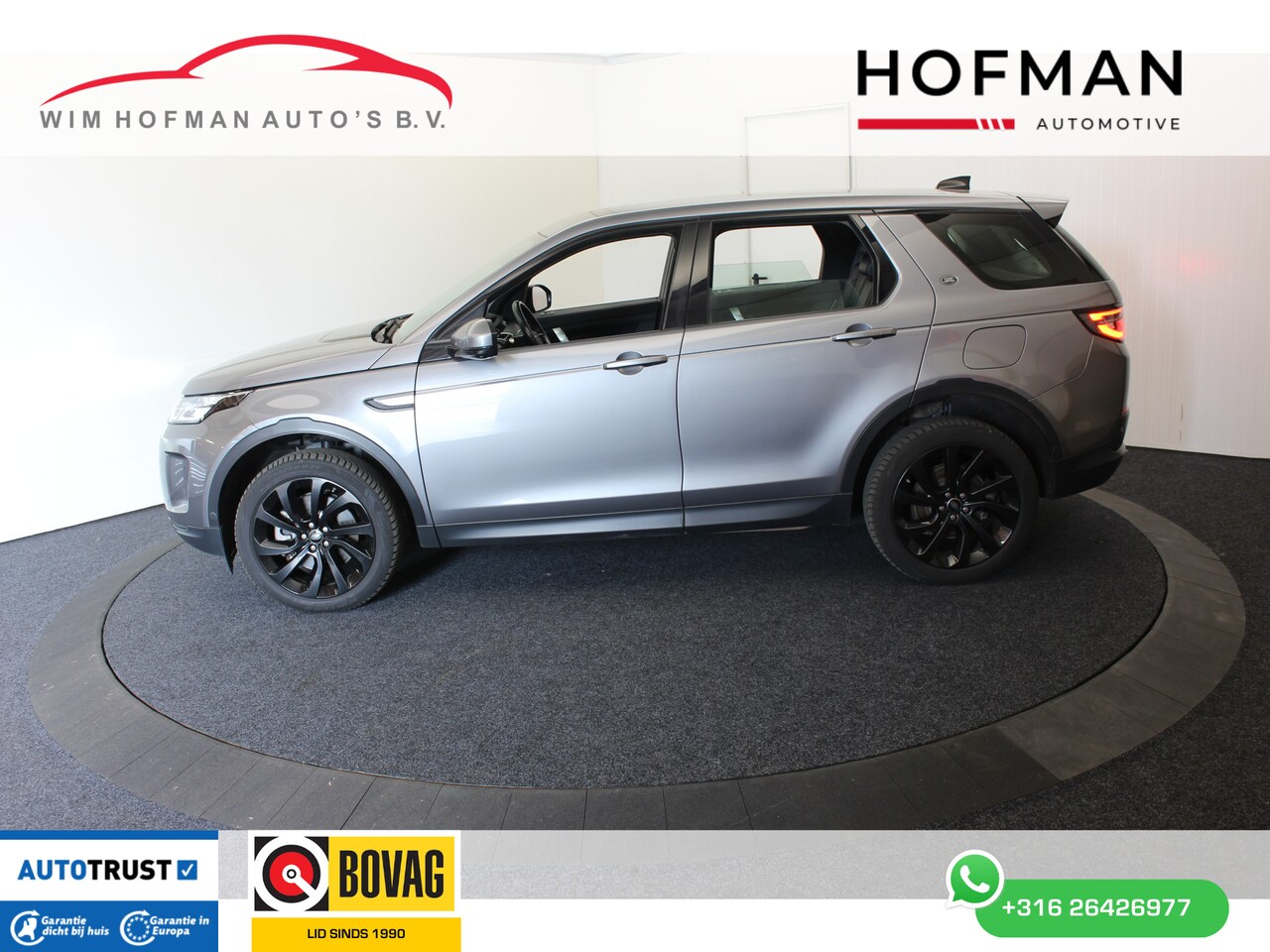 Land Rover Discovery Sport - P300e Black Edition Pano El aKlep 360°Camera Virtual Vol Leer Stoelverwarming - AutoWereld.nl