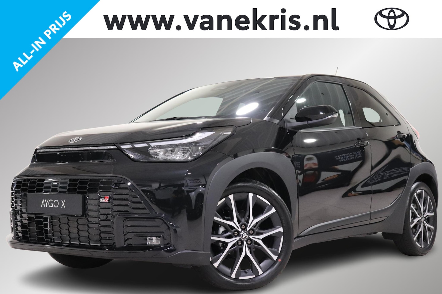Toyota Aygo X - Hybrid 115 GR Sport Hybrid 115 GR Sport, JBL, Stoelverwarming, Sensoren, Apple Carplay/Android Auto! - AutoWereld.nl