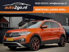 Volkswagen T-Cross - 1.0 TSI ORANGE-STYLE EDITION CARPLAY CRUISE CONTROL AIRCO LED LMV PDC