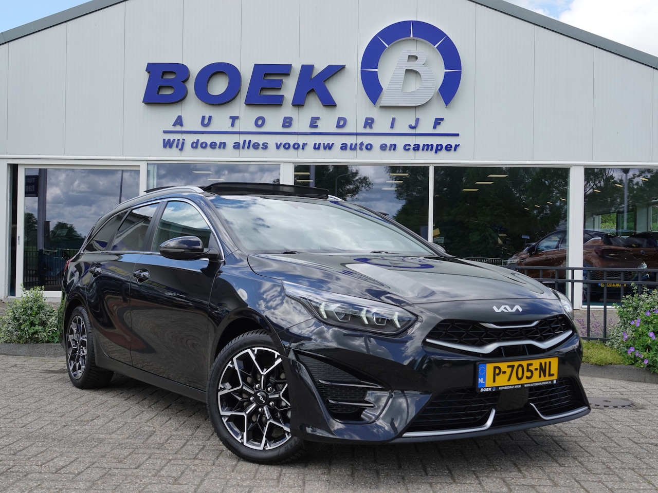 Kia Cee'd Sportswagon - Ceed 1.0 T-GDi GT-Line PANO | H-LEER | ECC | LMV | STOEL- + STUURVERW. - AutoWereld.nl