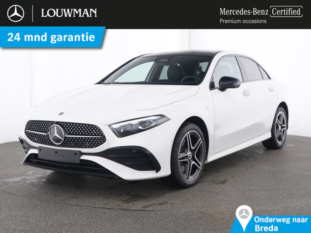 Mercedes-Benz A-klasse - 250 e AMG plug-In Hybride AMG Line Premium Plus | Burmester® | Panorama Schuif-Kanteldak | - AutoWereld.nl