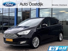 Ford C-Max - 1.0 Titanium 125PK Camera Voorruitverwarming Carplay Cruise Control Climate Navi Parkeerse