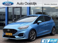 Ford Fiesta - 1.0 EcoBoost Hybrid ST-Line 125PK Cruise Carplay-Navi Climate Parkeersensoren Achter 17''