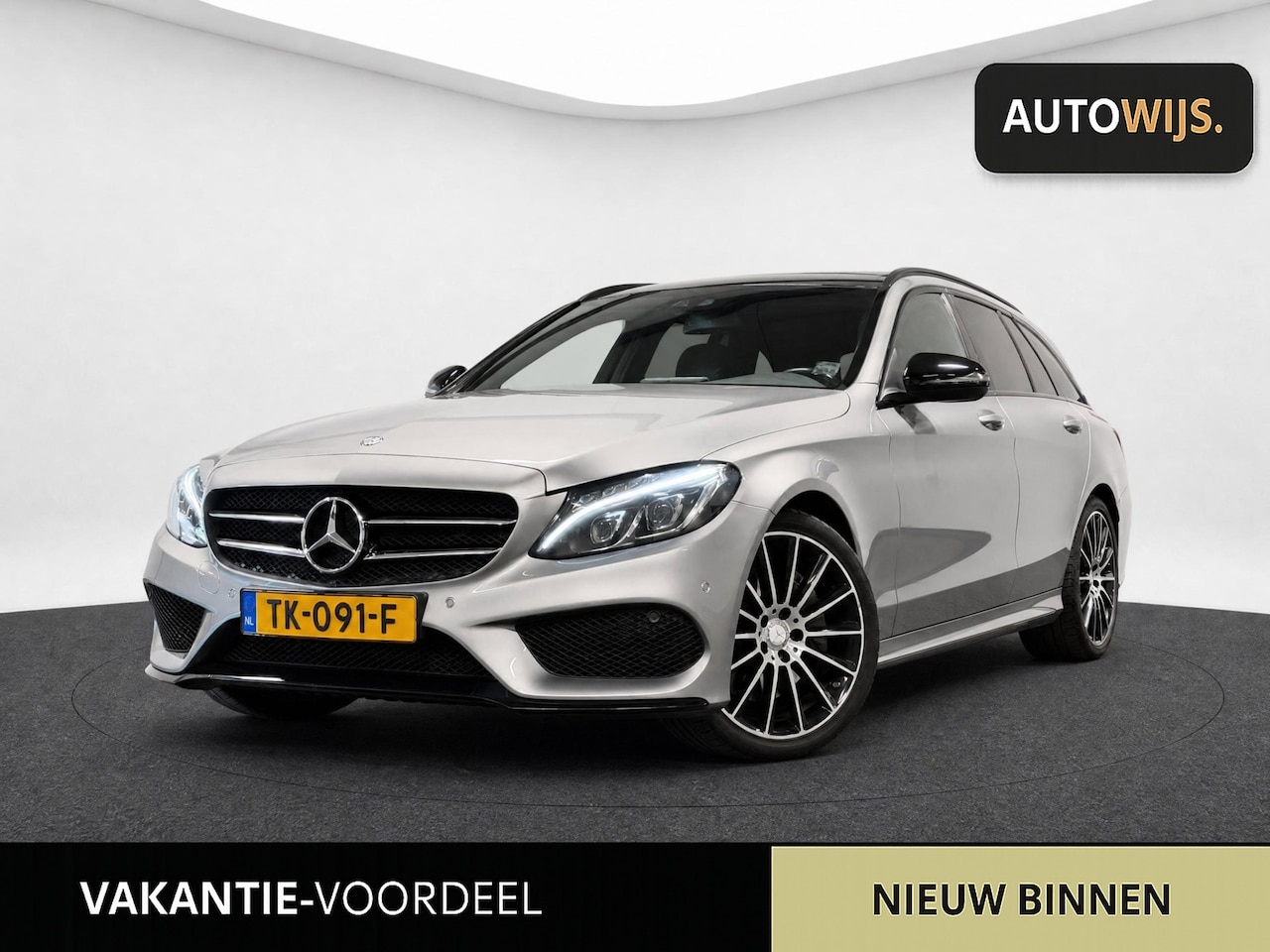 Mercedes-Benz C-klasse Estate - 250 CDI Prestige|AMG|204PK|PANO|BURMESTER|GOED ONDERHOUDEN - AutoWereld.nl