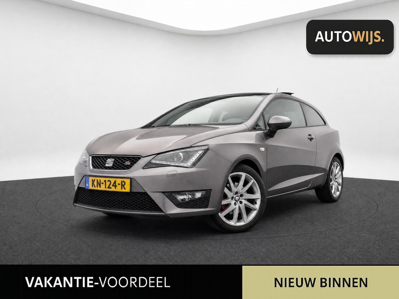 SEAT Ibiza SC - 1.0 EcoTSI FR Connect|PANO|AUT|LED|NL AUTO|TREKHAAK|GOED ONDERHOUDEN - AutoWereld.nl