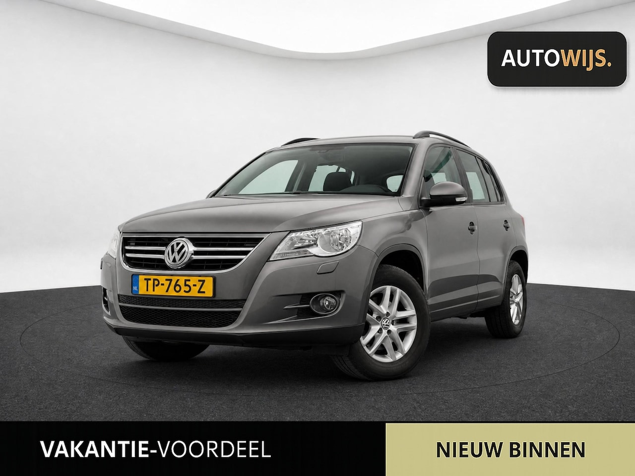 Volkswagen Tiguan - 1.4 TSI Sport&Style|150PK|CRUISE|STOELVERW|LM-VELG|GOED ONDERHOUDEN - AutoWereld.nl