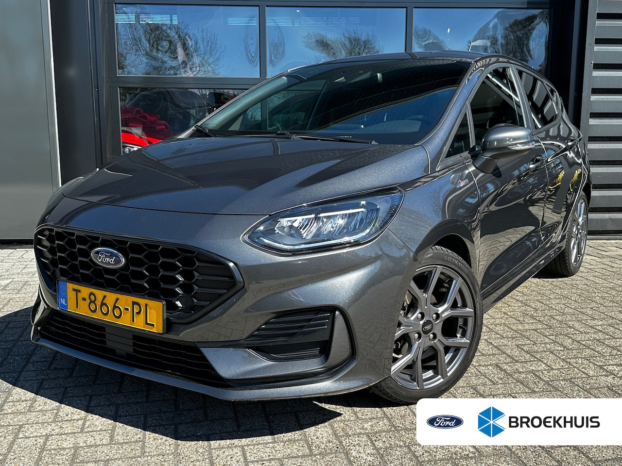 Ford Fiesta - 1.0 125 PK Hybrid ST-Line | STUUR, STOEL EN VOORRUITVERWARMING| KEYLESS ENTRY & START| ADA - AutoWereld.nl