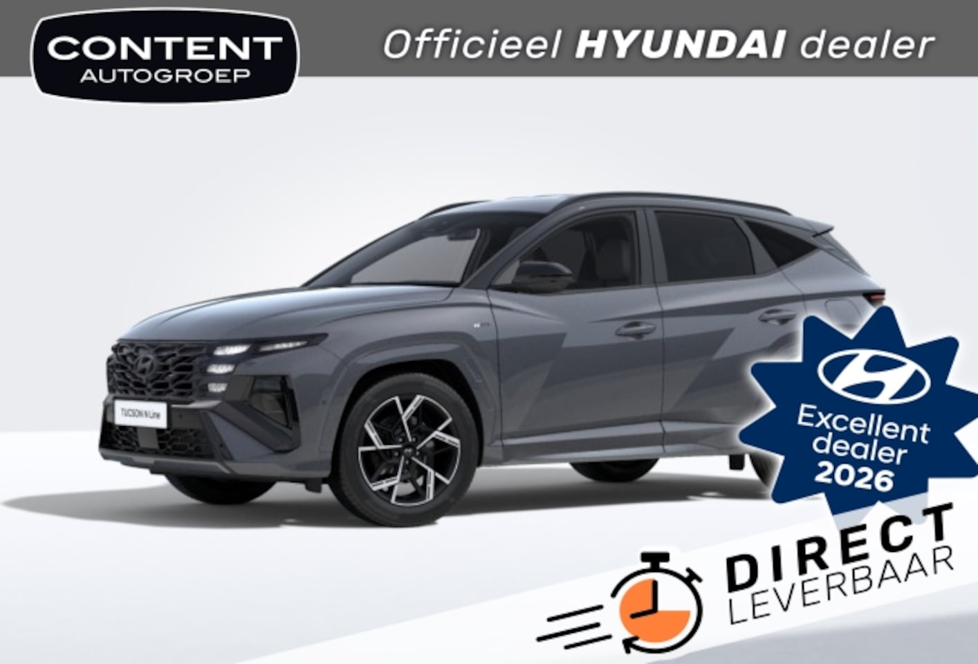 Hyundai Tucson - 1.6 T-GDi PHEV 288pk 2WD Aut N Line | Direct Leverbaar | Voorraad - AutoWereld.nl