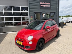 Fiat 500 - 0.9 TwinAir Lounge Cabrio Leer