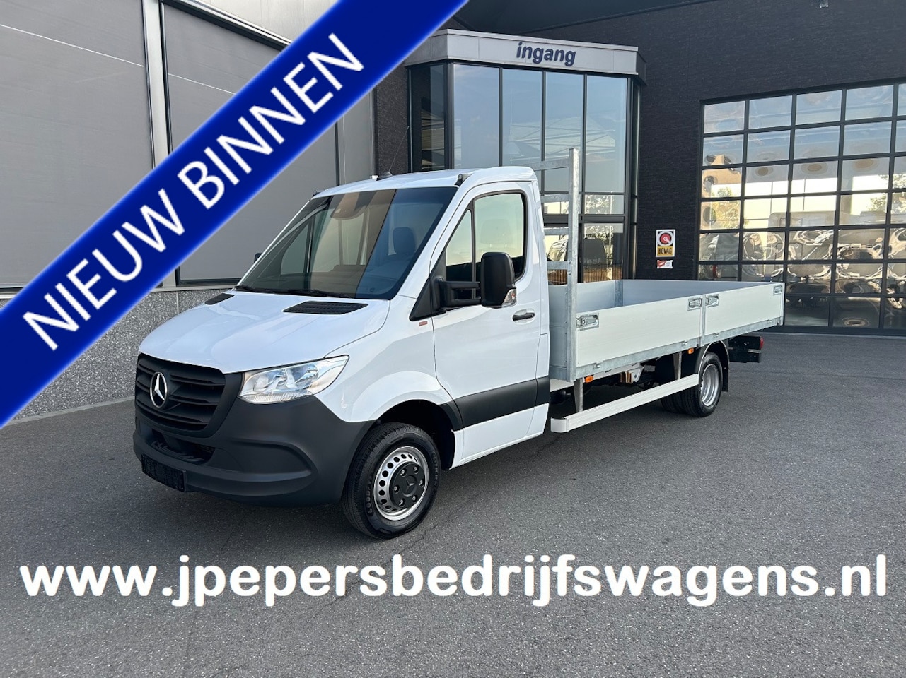 Mercedes-Benz Sprinter - 515 CDI L3 N1 / Open laadbak / Trekhaak / Cruise control / Airco - AutoWereld.nl