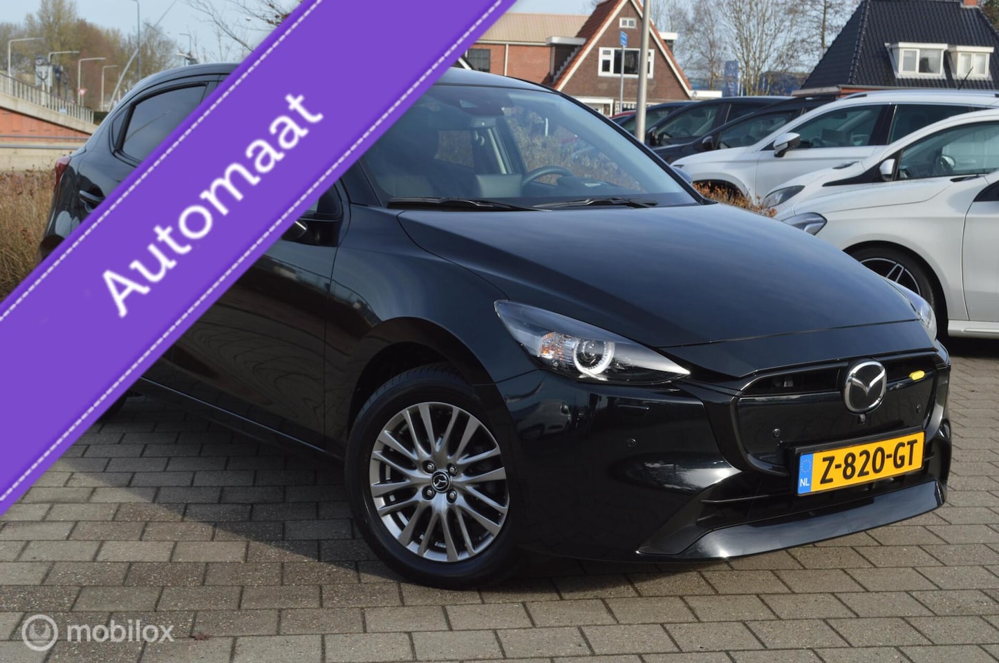 Mazda 2 - 1.5 SkyActiv-G AUTOMAAT Exclusive Line| 360° Camera - AutoWereld.nl