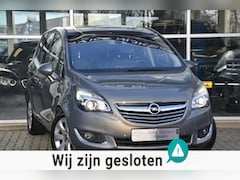 Opel Meriva - 1.4 Turbo Blitz 1e Eigenaar Leder Pano Navi Cruise PDC DealerOH